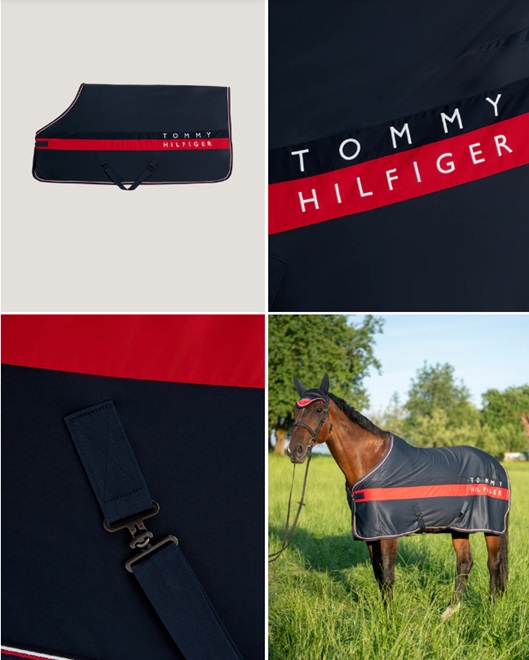 COPERTA LIGHT&DRY TOMMY HILFIGER EQUESTRIAN Lana e Pile 
